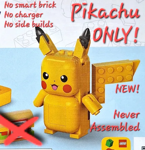 LEGO Pokemon 72164 Pikachu ONLY new NEVER assembled