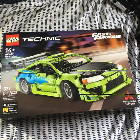 LEGO Technic #42229 827 pieces Fast & Furious Mitsubishi Eclipse Brian O’Conner!