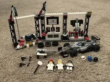 LEGO SPEED CHAMPIONS: Mclaren Mercedes Pit Stop (75911) (COMPLETE) READ DESCRIPT
