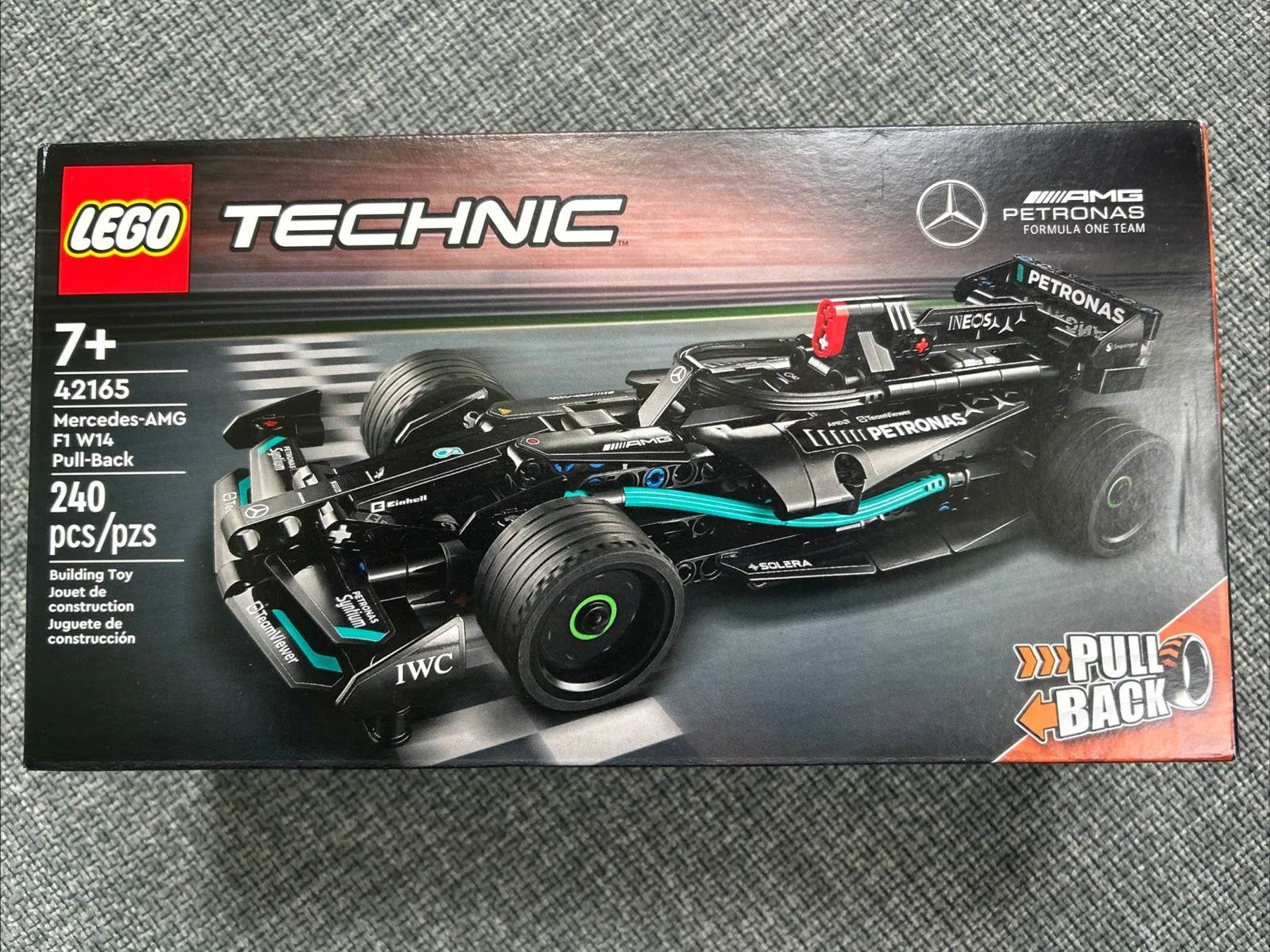 LEGO TECHNIC 42165 Mercedes-AMG F1 W14 Pull-Back [BNIB]