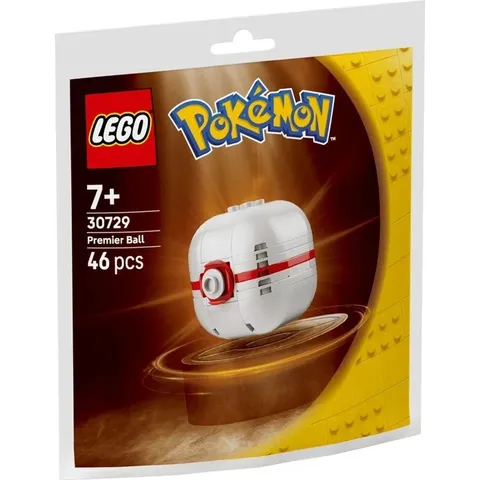 LIMITED** LEGO Pokémon GO Premier Ball Paper Bag 30729 Sealed