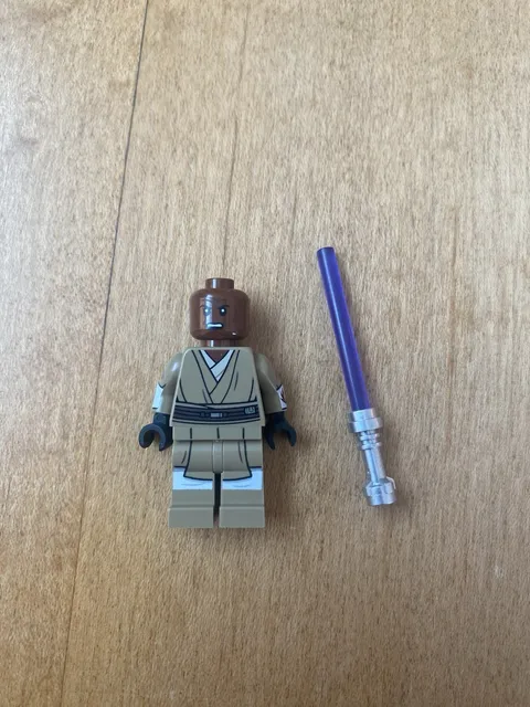 Lego Star Wars Mace Windu minifigure