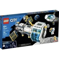 LEGO City 60349 Lunar Space Station 500pcs NASA Inspired Building Set