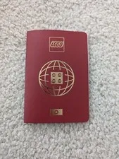 Lego Store Passport Booklet With One Michigan Stamp Pre-owned