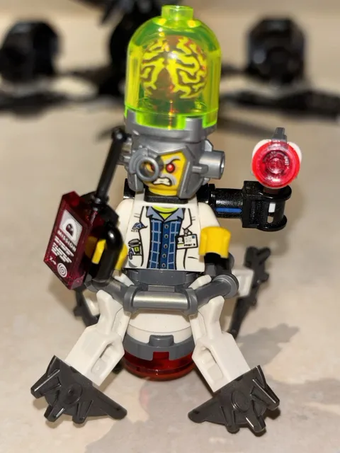 Lego 70171 Ultra Agents Professor Brainstein Mech Suit Complete Set Read Desc