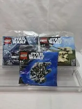 LEGO Star Wars Lot Of 3 #30708 Millennium Falcon+#30685 TIE Interceptor +#30680 