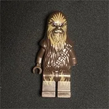 LEGO Chewbacca Minifigure Figure Brown Plastic Star Wars Character