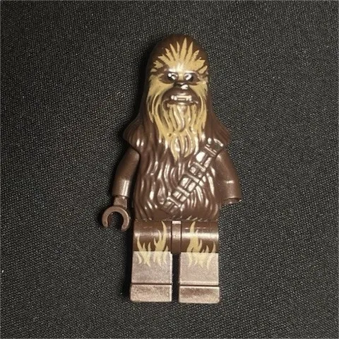 LEGO Chewbacca Minifigure Figure Brown Plastic Star Wars Character