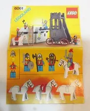 LEGO CASTLE 1984 ORIGINAL INSTRUCTIONS MANUAL BOOKLET FOR SIEGE TOWER SET 6061