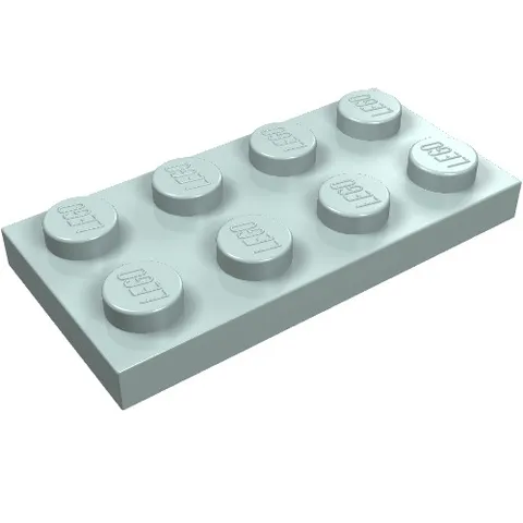 10x LEGO® Part 3020 - Plate 2 x 4