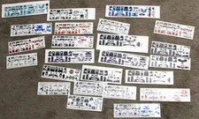 Lot of 24 Lego Av Figure Decals LIMITED EDITION RARE DECALS!! Lego Star Wars