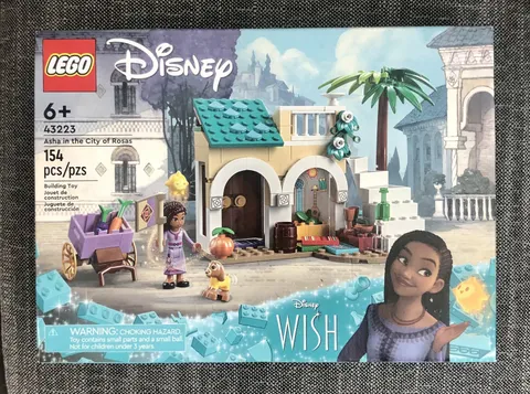 LEGO Wish Disney Princess: Asha in the City of Rosas #43223 NEW Unopened Box