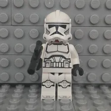 LEGO Star Wars Misprinted Clone Trooper Minifigure w/ Blaster