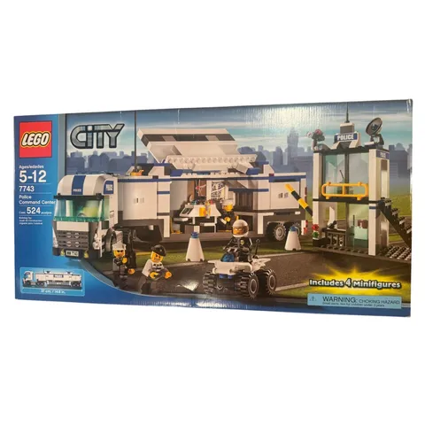 LEGO City Police Command Center 7743 New Sealed Retired Set HTF