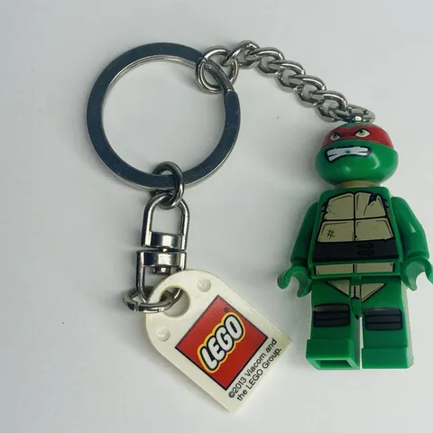 LEGO Mini-Figure Keychain TMNT Raphael 
