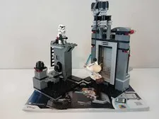 Lego star wars death star escape 75229 with minifigs and instruction manual