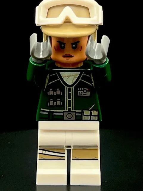 Lego Star Wars Rebel Hoth Trooper Misprint Minifigure Torso Prototype Error
