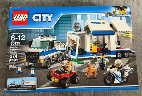 LEGO City Mobile Command Center 60139 New Sealed Box Retired