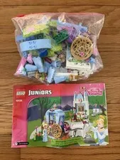 Disney Princess Cinderella Lego Juniors 10729 Complete Set Castle Carriage