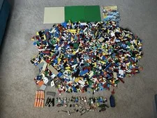 Lego Bulk Lot 11lbs+ Pieces & Minifigures -  Pirates City Classic Minecraft Look