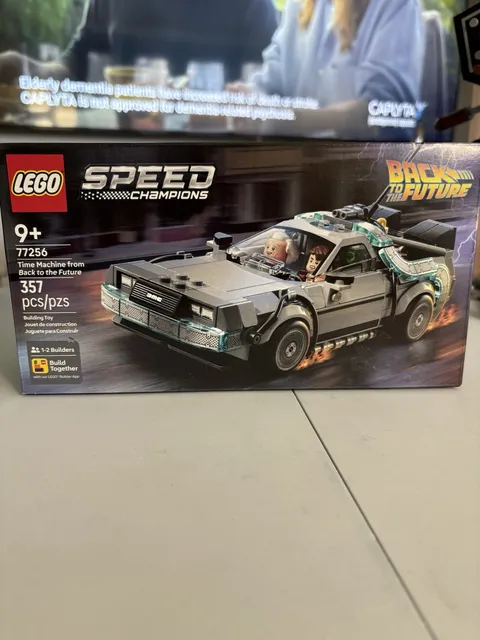 LEGO Speed Champions 77256 Back to the Future Time Machine 357 pcs 9+ 2 in 1