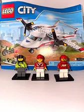 LEGO City Ambulance Plane 60116 Complete Set 183 pcs Age 5-12 No Box
