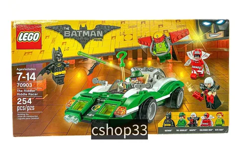 LEGO 70903 Batman Movie: The Riddler Riddle Racer • Calendar Man Kite Man Magpie