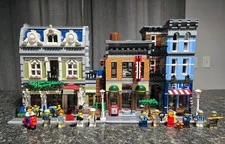 LEGO Creator Sets~Parisian Restaurant 10243 & Detective's Office 10246