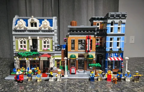 LEGO Creator Sets~Parisian Restaurant 10243 & Detective's Office 10246
