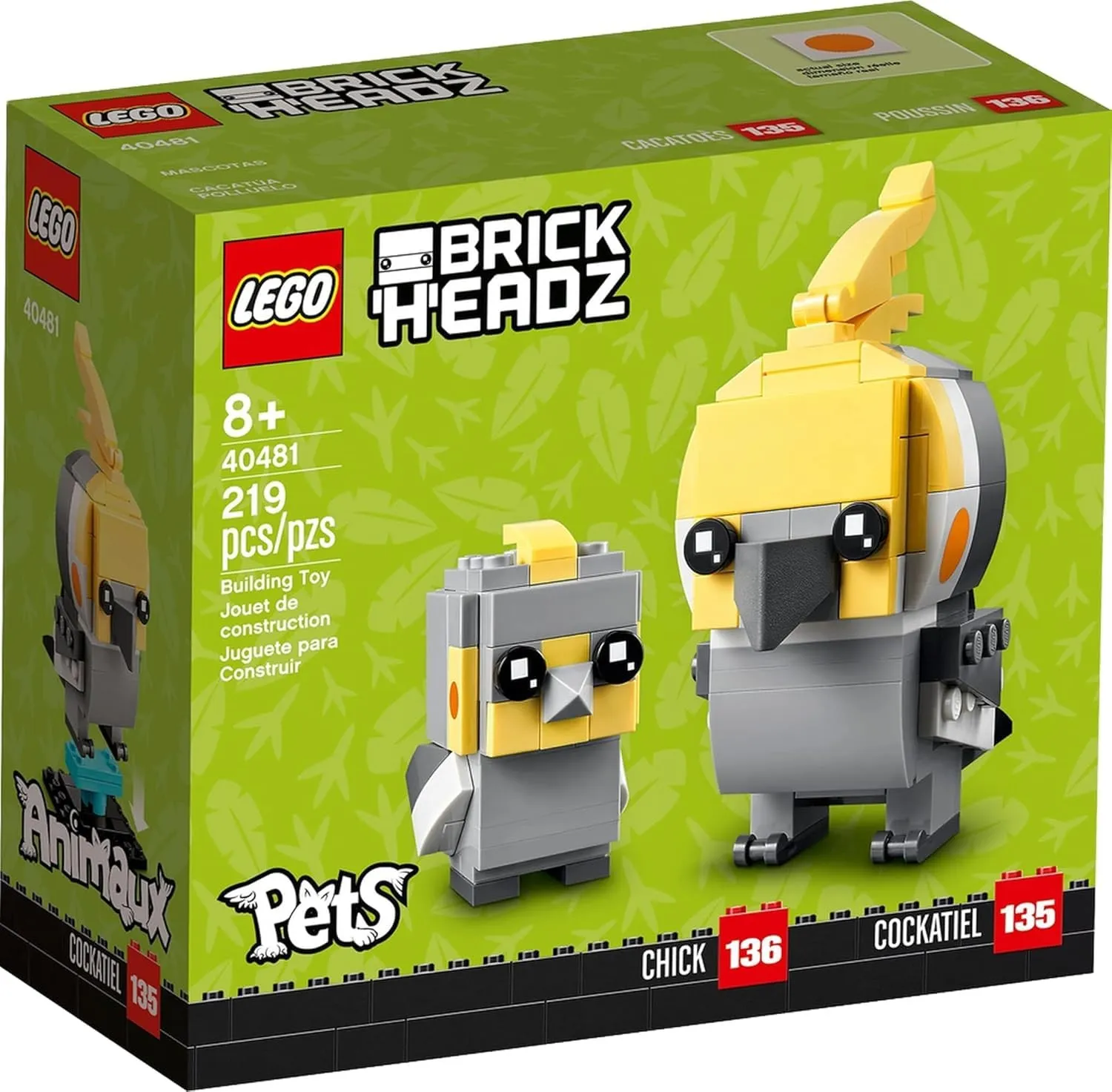 Lego Brickheadz Cockatiel 40481_