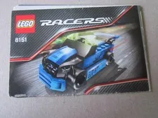 Lego Racers Instructions Instruction 8151