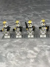 Clone Trooper sw1422 327th Star Corps - Star Wars Lego Minifigure Lot Of 4