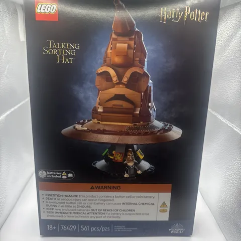 Lego Harry Potter Talking Sorting Hat Set 76429 BRAND NEW 561 Pieces