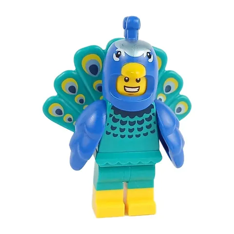 LEGO® Minifigure™ Peacock Costume Fan Building Set col461