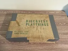Vintage Lego 60 Piece Jumbo Brick Set - Discovery Playthings - Read