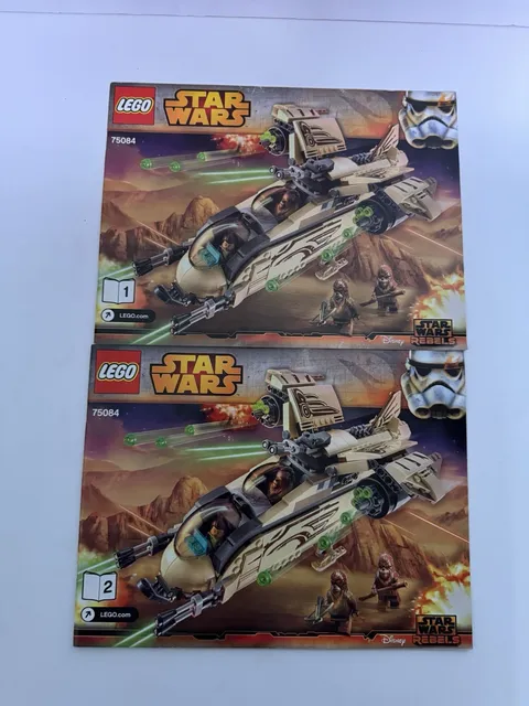 Lego Star Wars: Wookiee Gunship 75084 Instruction Manual