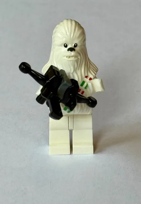 LEGO Star Wars Snow Chewbacca Minifigure White 75146 Advent Calendar Christmas