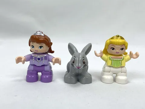 Lego Duplo Sofia the First Mini Figures Clover Rabbit Amber Set of 3