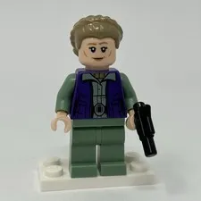 Lego General Leia Minifigure Detailed Vest & Blaster 75240 TIE Fighter sw1011