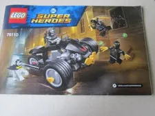 Lego Building Instructions Instruction 76110 Super Heroes