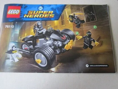 Lego Building Instructions Instruction 76110 Super Heroes