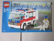 Lego City Building Instructions Instruction 7890 Ambulance