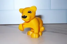 Lego Duplo Animal Creature ~ Lion Cub ~ Zoo Jungle Safari