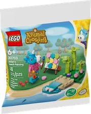 LEGO Animal Crossing Julian's Beach Painting 30703 Building Set New Sealed