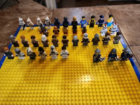38 assorted Legos minifigures. #3