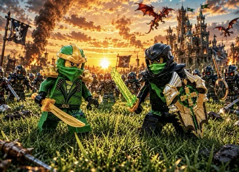 LEGO NINJA LLOYD MONASTERY XV YEARS ANIVERSARY NINJAGO MINIFIGURES + MORRO