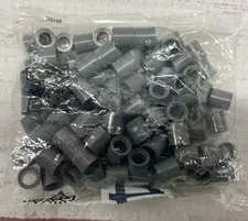 LEGO - Part 18654 - Technic Pin Connectors Round 1L - Gray - NEW Sealed Bag 50?