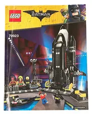 LEGO Batman Movie Bat Space Shuttle 70923 Instruction Manual Booklet Only