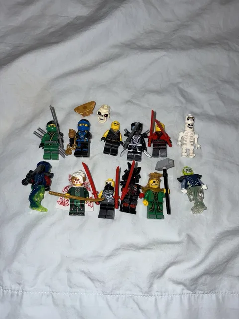 Rare Lego Ninjago Minifigure Lot, Jade Princess, Ninjas, & More 