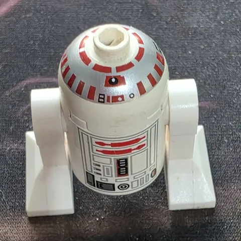 LEGO Star Wars Astromech Droid Minifigure White/Red Plastic Figure